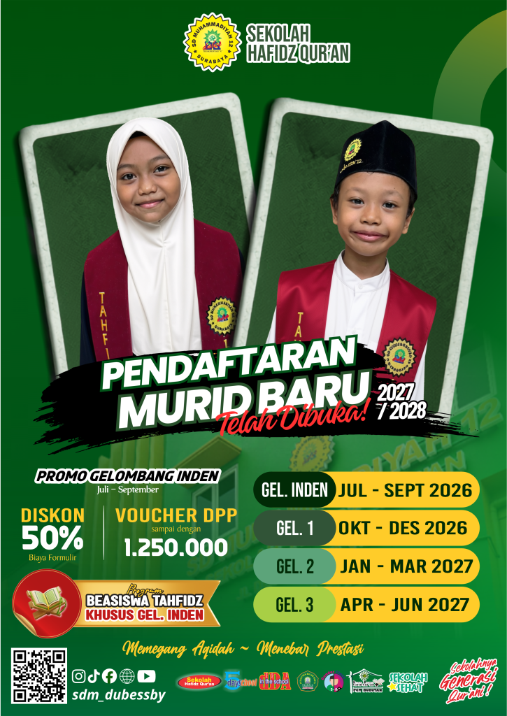 spmb sd muhammadiyah 12 sby